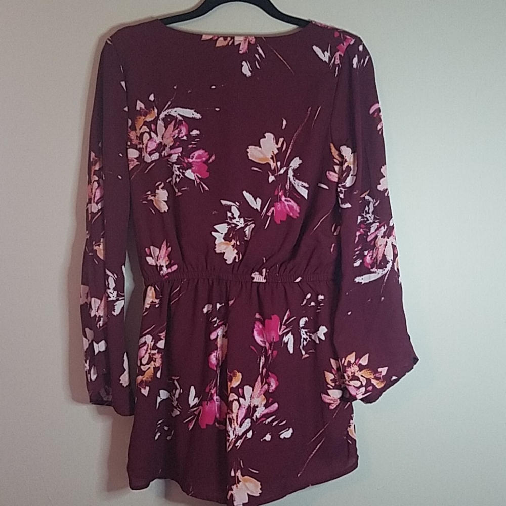 Arizona Jean Co. Floral Romper NWT - Picture 9 of 13
